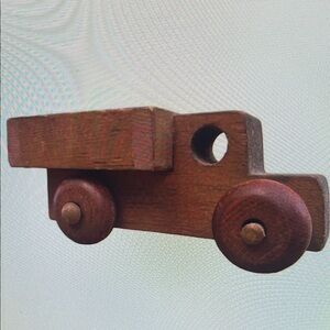 Classic Wooden Toy Truck